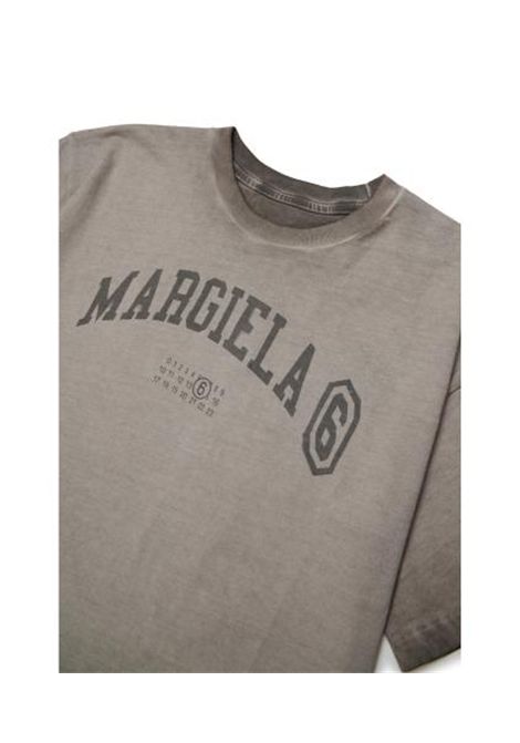T-shirt con logo MM6 KIDS MAISON MARGIELA | M61114 MM08TM6912